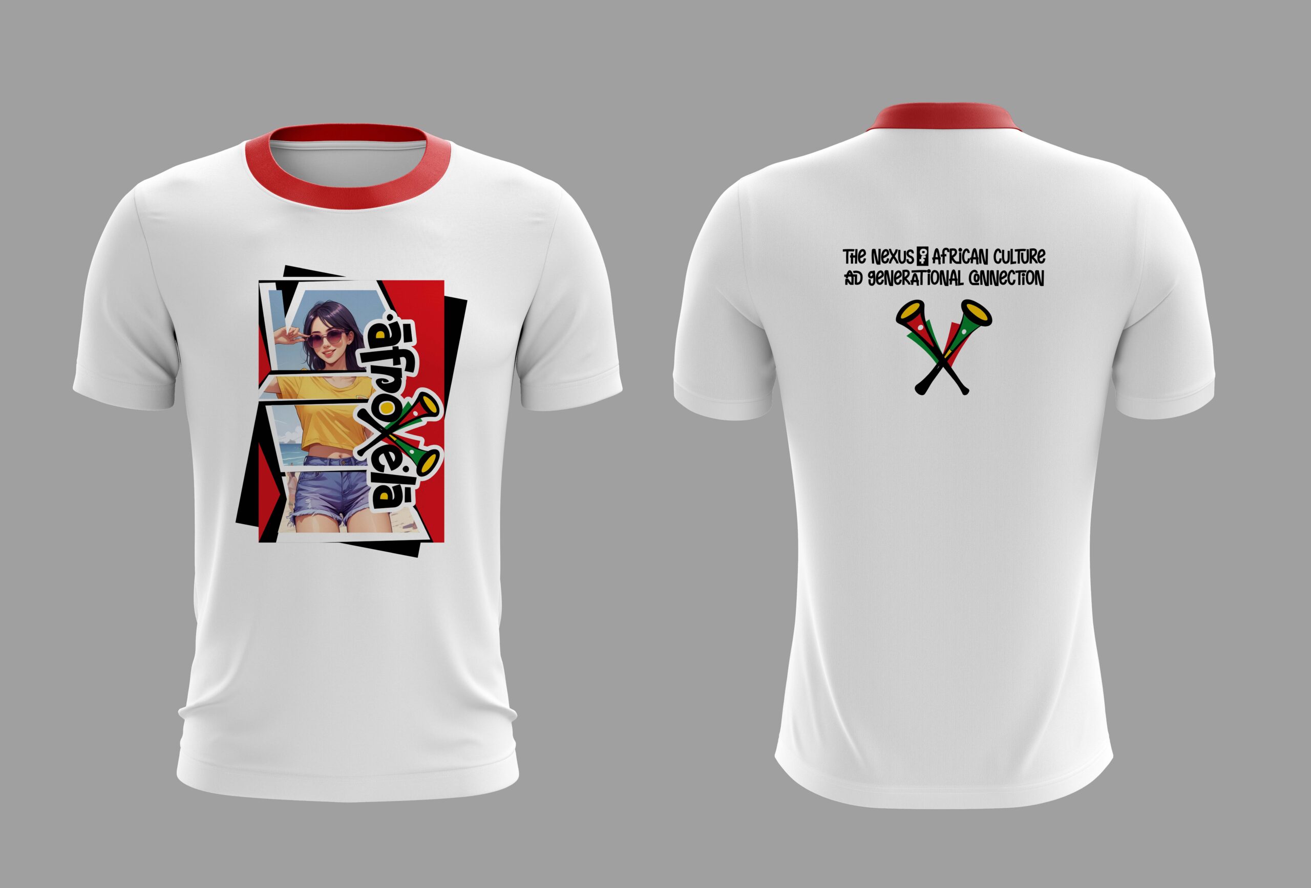 Round Neck T-Shirt - Image 2