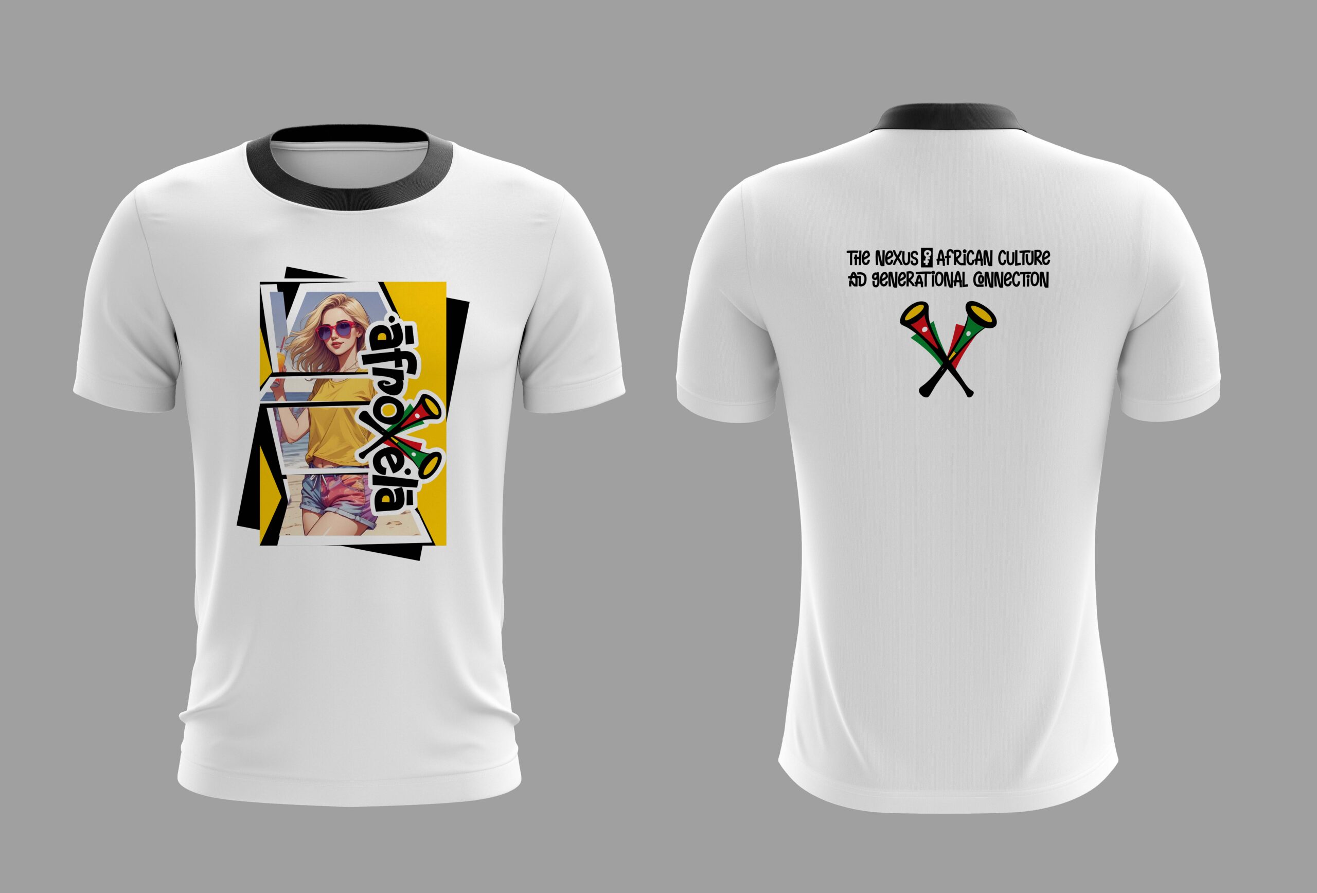 Round Neck T-Shirt - Image 4